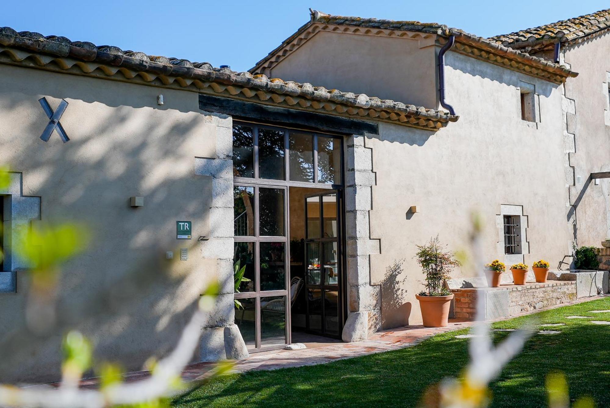 Mas Pla Bed & Breakfast Riudellots de la Selva Exterior photo